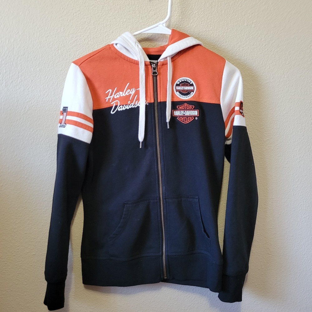 Harley Davidson Women's Classic Colorblock Hoodie